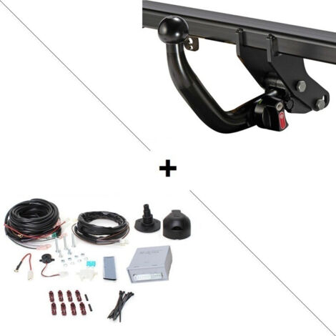 Attelage Peugeot Rifter Long (07/18-) RDSOH + faisceau universel 7 broches + boitier électronique (1/2)