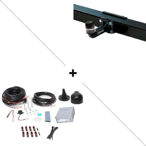 Attelage Opel Movano (12/21-) Standard + faisceau universel 7 broches + boitier électronique (1/2)
