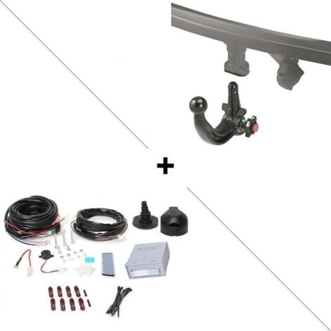 Attelage Volvo V90 (03/16-11/21) RDSOV + faisceau universel 7 broches + boitier électronique (1/2)
