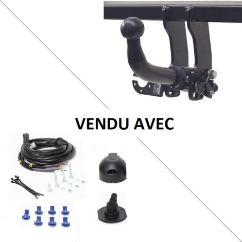 Attelage Nissan Kubistar 4x2 et Multispace (08/03-10/09) RDSOH + faisceau universel 7 broches (1/2)