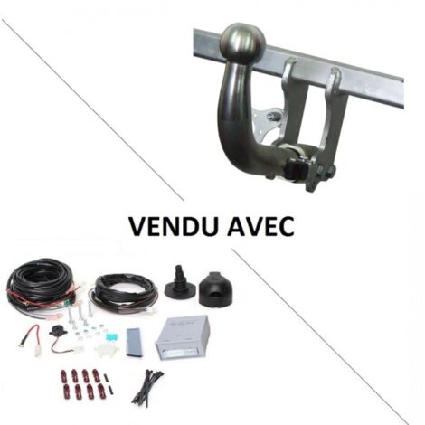 Attelage Mazda MX-5 (01/92-09/97) RDSOH + faisceau universel 7 broches + boitier électronique (1/2)
