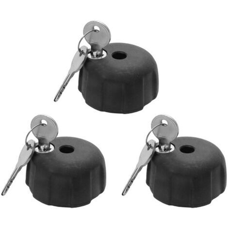 Lot de 3 serrures antivol pour porte-vélos Peruzzo