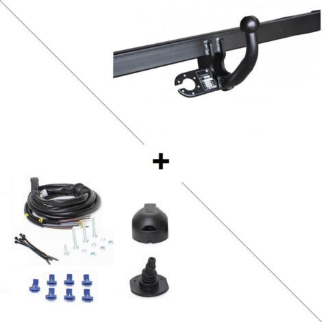 Attelage Dacia Duster (04/10-11/13) Col de cygne + faisceau universel 7 broches