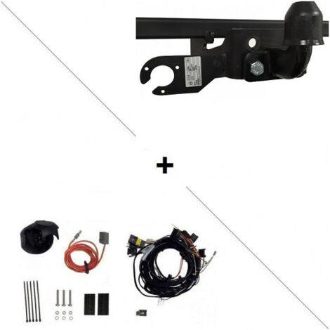 Attelage Peugeot PSP Boxer Fourgon aménagé (06/06-01/11) Standard + Faisceau spécifique 7 broches (1/2)