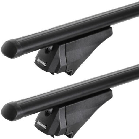 Barres de toit Toyota Corolla Touring Sports (02/19-) Menabo Tiger Alu Noir (1/3)