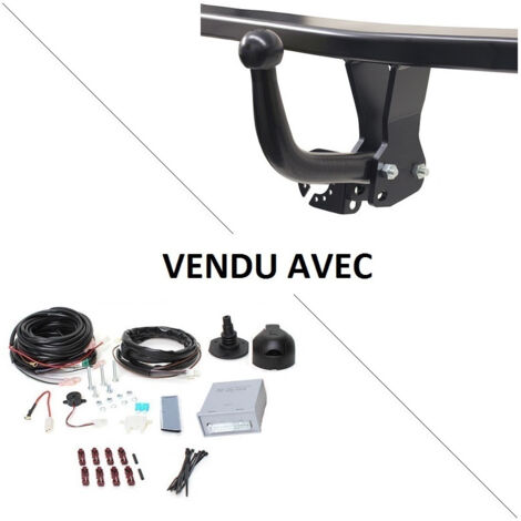 Attelage Suzuki Jimny (10/18-) Col de cygne + faisceau universel 7 broches + boitier électronique