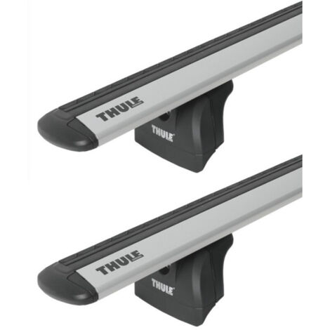 Barres de toit Land Rover Discovery IV (08/09-01/15) Thule WingBar Evo Alu (1/4)