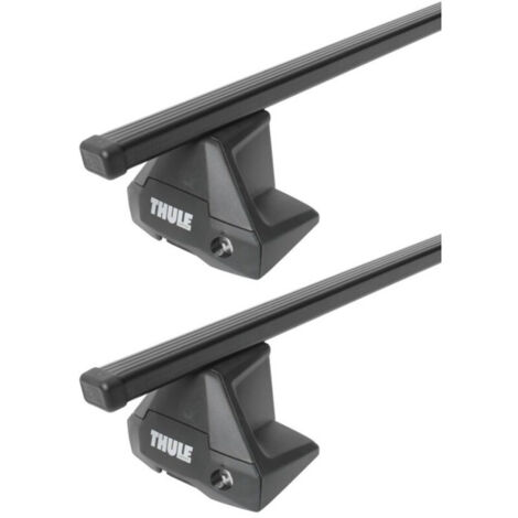 Barres de toit Peugeot PSP 308 Berline (09/13-06/21) Thule SquareBar Acier (1/4)