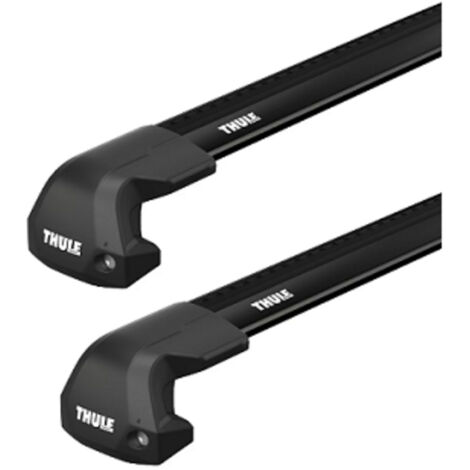 Barres de toit Citroën C4 Berline (11/04-09/10) Thule WingBar Edge Black Alu (1/4)