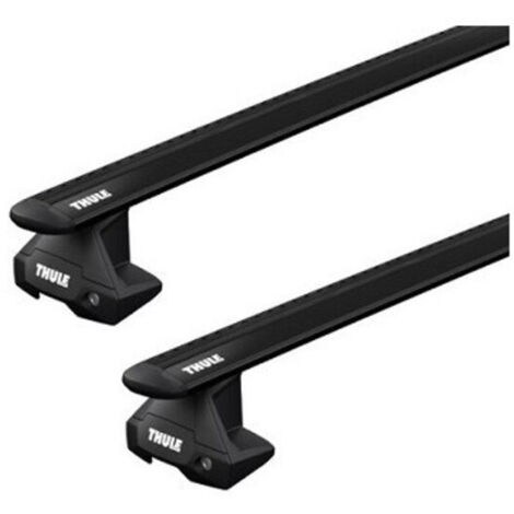 Barres de toit Volkswagen Transporter T6 (07/15-) Thule WingBar Evo Black Alu (1/4)