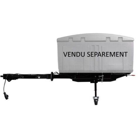 Support Coffre d'attelage TowBox V5 Swing Court (mécanisme seul)