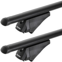 Barres de toit Kia Sedona (09/14-) Menabo Tiger Alu Noir