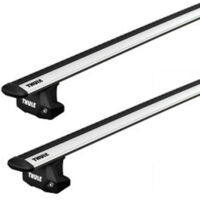 Barres de toit Mercedes Vito W639 (10/03-04/14) Thule WingBar Evo Alu