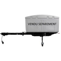 Support Coffre d'attelage TowBox V5 Swing Court (mécanisme seul)