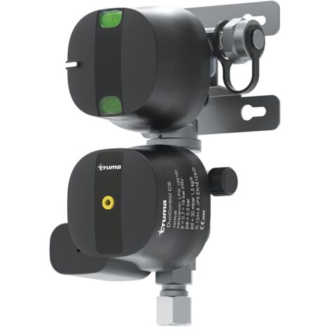 Détendeur gaz inverseur Duo Control 30 mbars – Montage vertical pour caravane et camping-car – Adaptateur 8 à 10 mm inclus – Truma