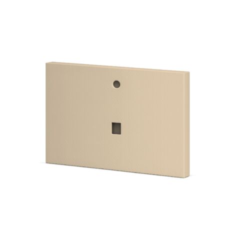 Waschtischplatte Vulcano 90 x 51 x 2,6 cm Farbe Avorio Chiaro Ral 1015