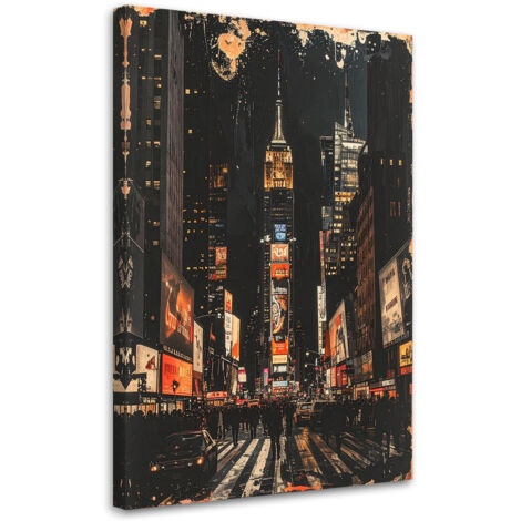 Quadro su tela, New York Times Square, 30x45 (1/5)