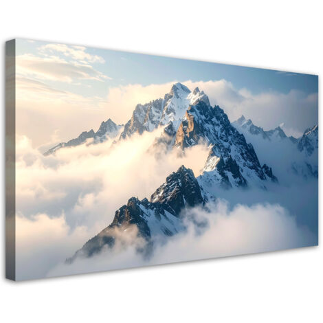 Stampe su Tela, Cime innevate panorama, 100x50 (1/5)