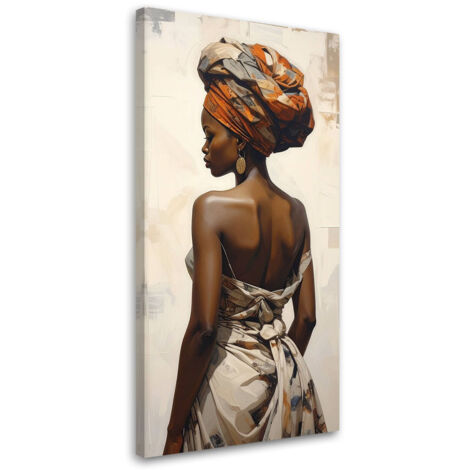 Impresión de Imagen, Mujer africana, 40x80 (1/5)