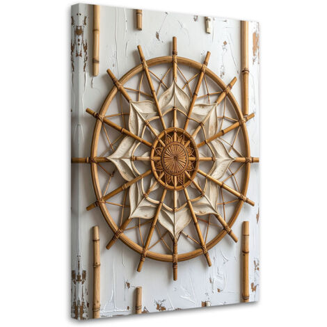 Cuadro sobre Lienzo, Zen Spa Oriente Shabby chic, 30x45 (1/5)