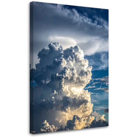 Impresión de Imagen, Nubes gris oscuro paisaje, 60x90 (1/5)
