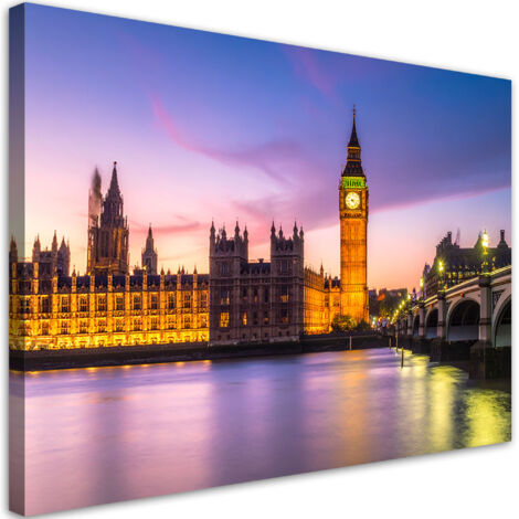 Impresión de Imagen, Londres Big Ben Paisaje urbano, 30x20 (1/5)