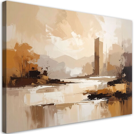 Impresión de Imagen, Paisaje en tonos beige, 30x20 (1/5)