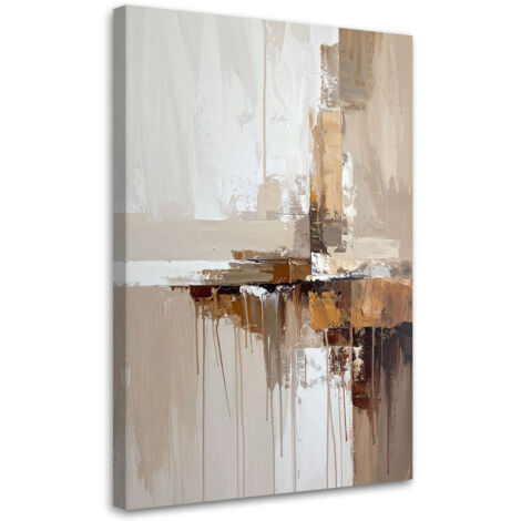 Impresión de Imagen, Abstracción en beige, 30x45 (1/5)