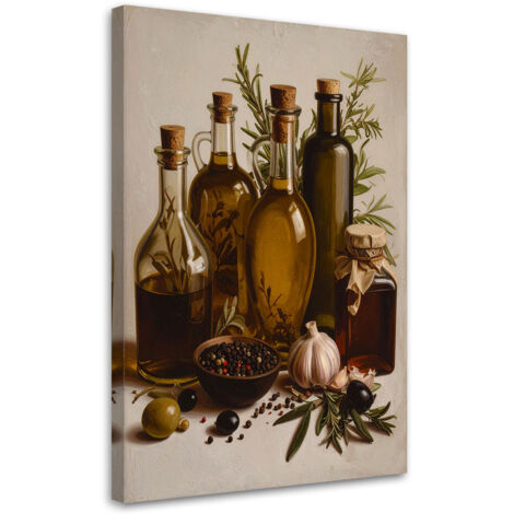 Impresión de Imagen, Aceite de oliva, hierbas y especias, 20x30 (1/5)