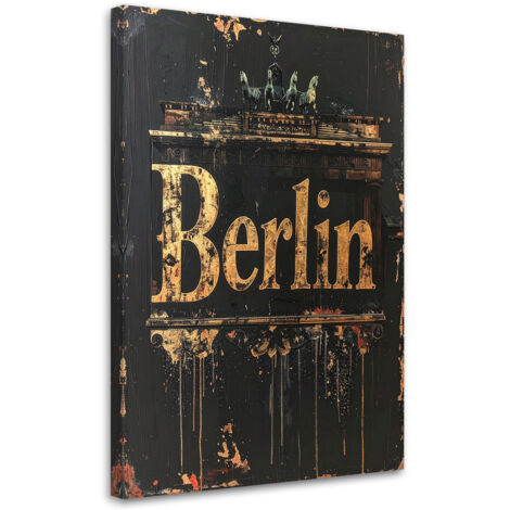 Impresión de Imagen, Letras tipográficas de Berlín, 40x60 (1/5)