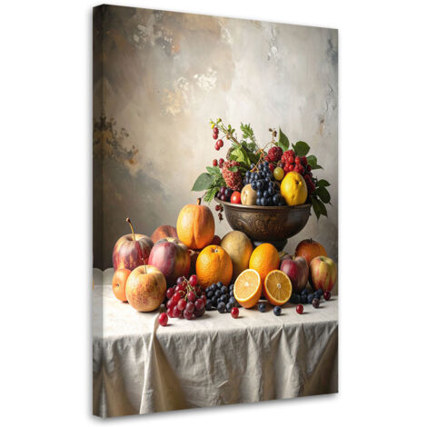 Impresión de Imagen, Naturaleza muerta con frutas, 60x90 (1/5)