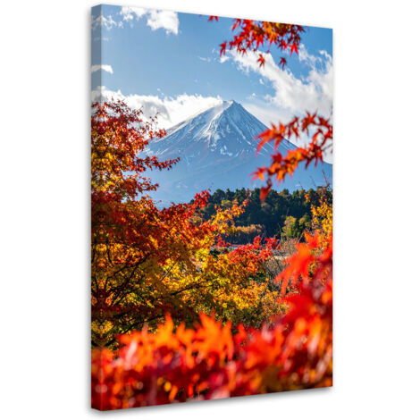 Cuadro sobre Lienzo, Monte Fuji Paisaje Naturaleza, 20x30 (1/5)