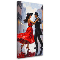 Impresión de Imagen, Pareja enamorada Bailando, 60x120