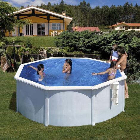 PISCINA ACERO REDONDA FILTRO CARTUCHO 3,8M3