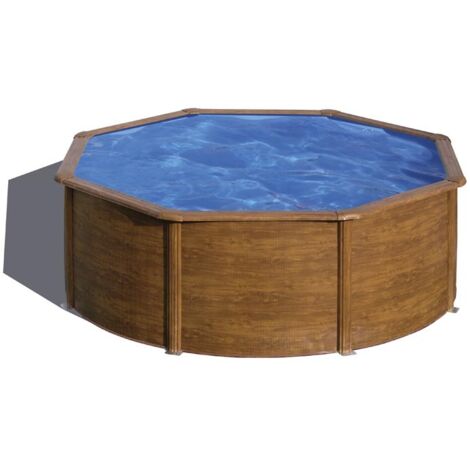 PISCINA ACERO REDONDA FILTRO CARTUCHO 3,8M3