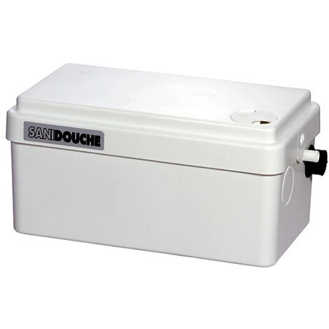 SFA – Pompe sanitaire de douche 250W – Évacuation eaux usées – Hauteur de pompage 4m – Niveau sonore 46 dB(A) – Installation sous receveur
