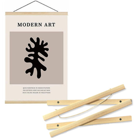 Cornice magnetica per poster da 21 cm, poster facilmente sostituibili, decorazione da parete per soggiorno, poster pubblicitario (poster non incluso) (1/5)