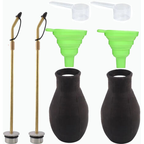 2 espolvoreadores de tierra de diatomeas, pulverizador y aplicador para bulbos de jardín, ideal para tierra de diatomeas y otros polvos domésticos (1/5)