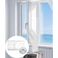 Kit de sellado para salida de aire acondicionado caliente 5M para móvil, sello de ventana impermeable, tiras de sellado ajustables