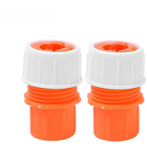 2-teiliges universelles Schnellkupplungssystem für Wasserschläuche mit Rückschlagventil, Bewässerungs-Schnellverbinder, Gartenschlauchzubehör (1/5)