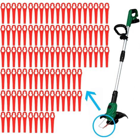 300 pieces/set 83mm plastic blade for STIHL Polycut 2-2 FSA 45 4008 007 1000 cordless lawnmower grass trimmer cutting tool (1/5)