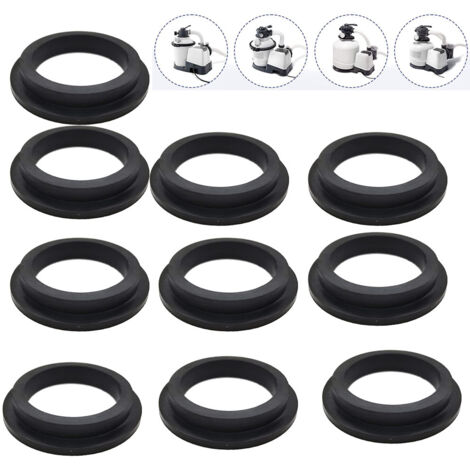 Pack of 10 L-shaped replacement O-rings for sand filter 11412 (1/5)