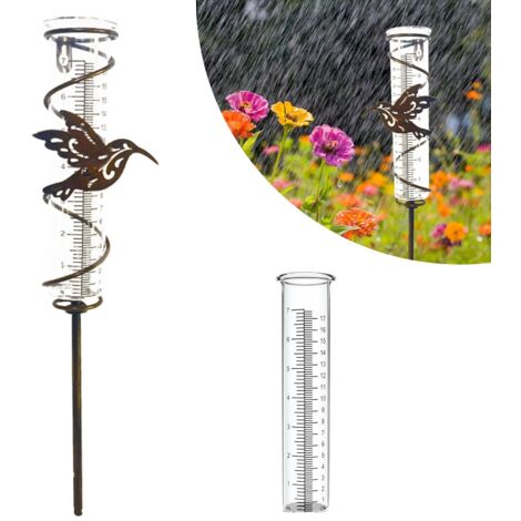 Outdoor Rain Gauge, 44 cm Rain Meter for Measuring Precipitation, Garden and Yard Decoration (1/5)