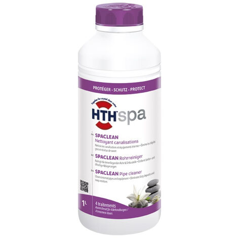 HTH Spa - Spaclean Nettoyant canalisations Liquide 1 L