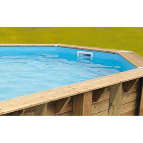 Ubbink – Liner piscine 430 x H 120 cm – Couleur bleu – Étanchéité renforcée – Montage à température supérieure à 17°C