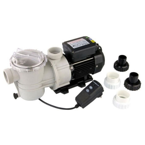 Ubbink – Pompe de filtration pour piscine – 1,5 CV – Débit max 21600 l/h – Pré-filtre inclus – Protection IPX5 (1/10)