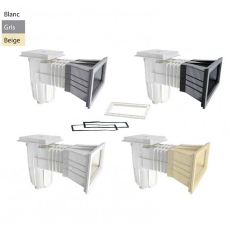 Astral – Skimmer de piscine 15 L – Compatible liner et béton – Matériau ABS traité anti-UV – Débit 5 m³/h – Panier verrouillable