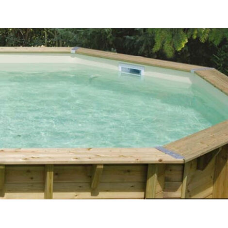 Ubbink – Liner piscine beige 300 x 490 cm – Résistant aux UV – Pour piscines hors sol – Installation facile et rapide