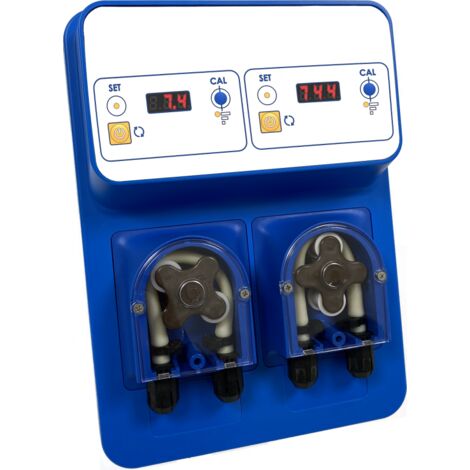 Avady – Régulateur de pH et chlore automatique pour piscine 10 à 60 m³ – Dosage précis avec pompes péristaltiques – Écran digital pour valeurs Redox