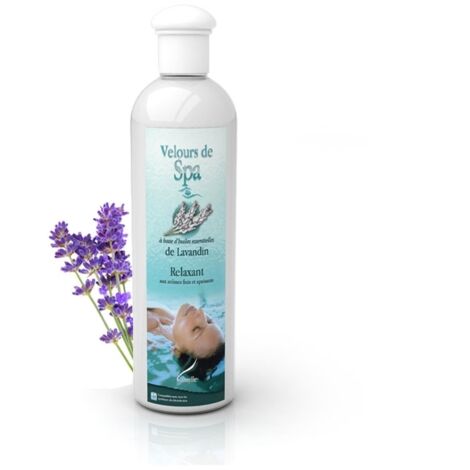 Parfum de Spa à base d'huiles essentielles de Lavande Camylle 250 ml
